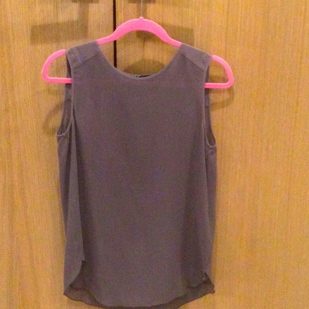 Silk sleeveless Piazza Sempione top